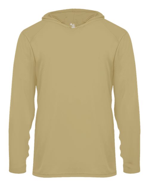 Badger Youth B-Core Long Sleeve Hooded T-Shirt
