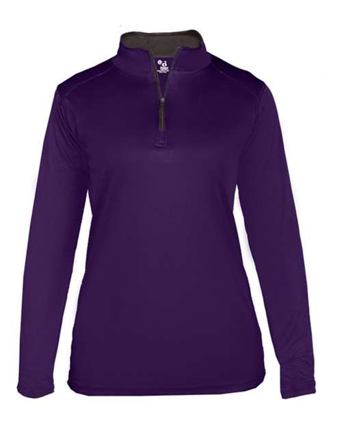 Badger Women's B-Core Quarter-Zip Pullover