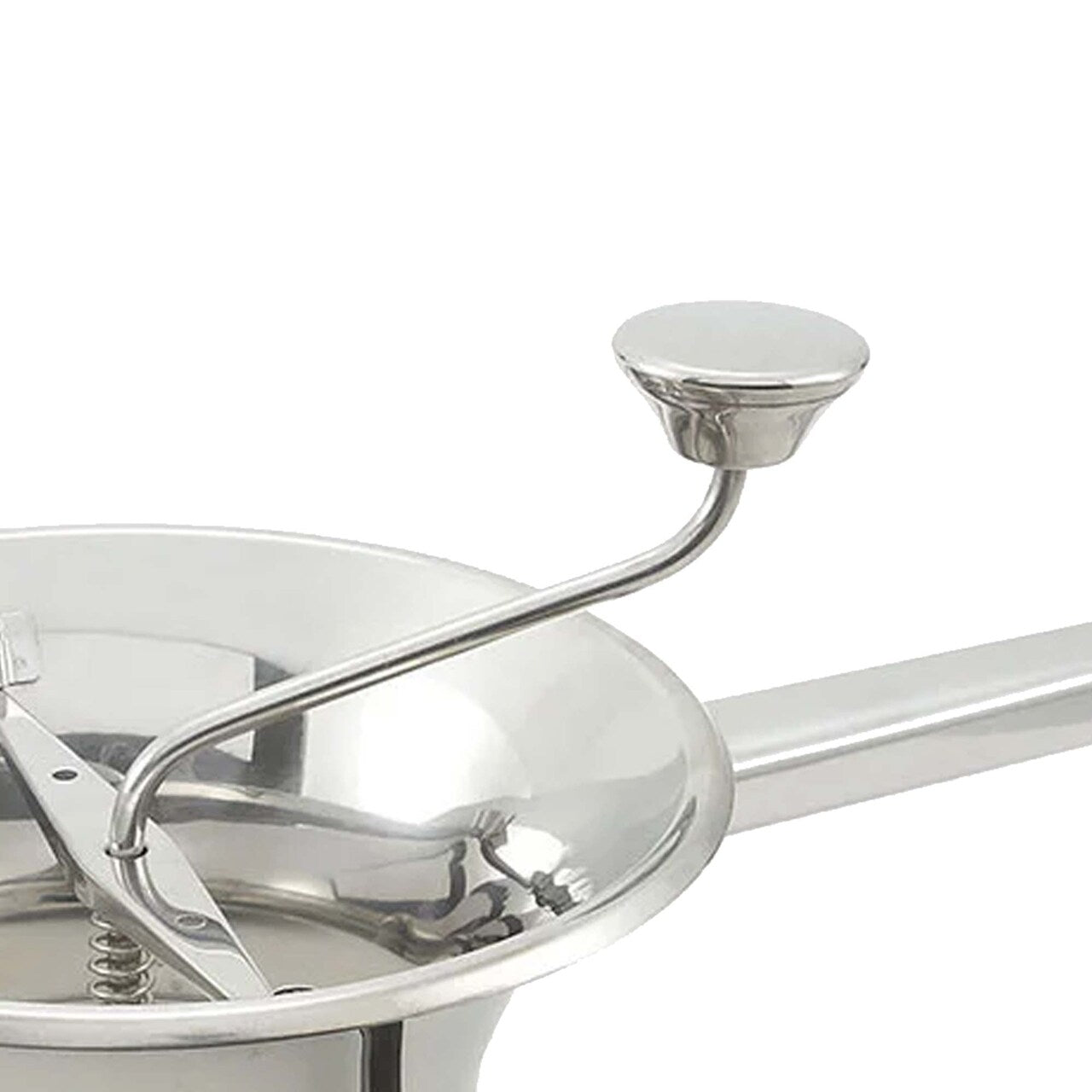 Manual Stainless Steel Food Mill with Plates 9"