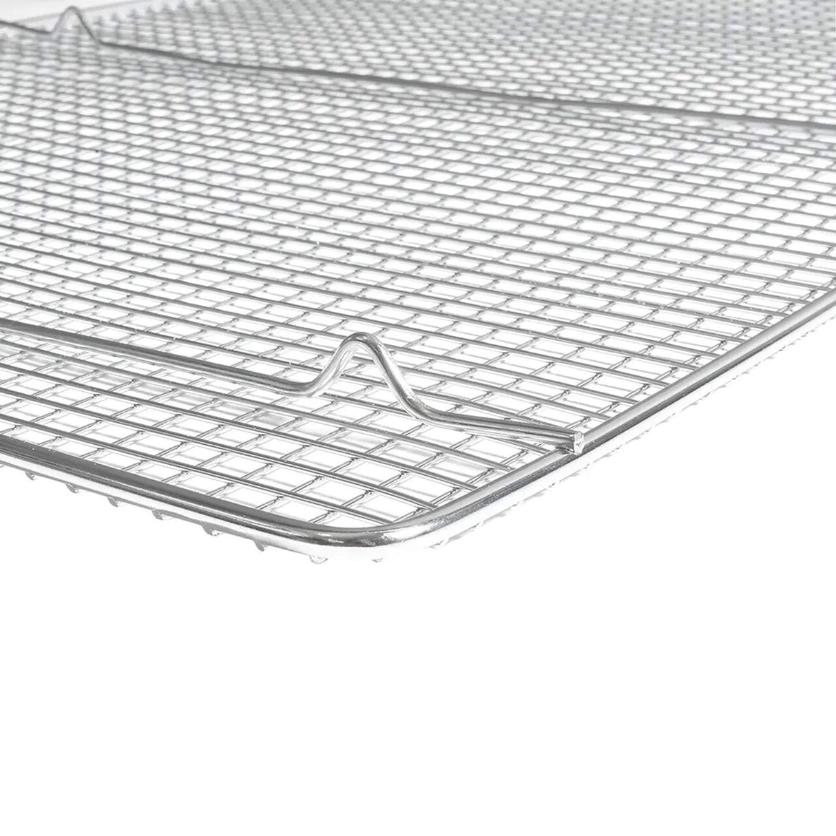 Chrome Plated Wire Pan Grate 24 x 16 Full Size