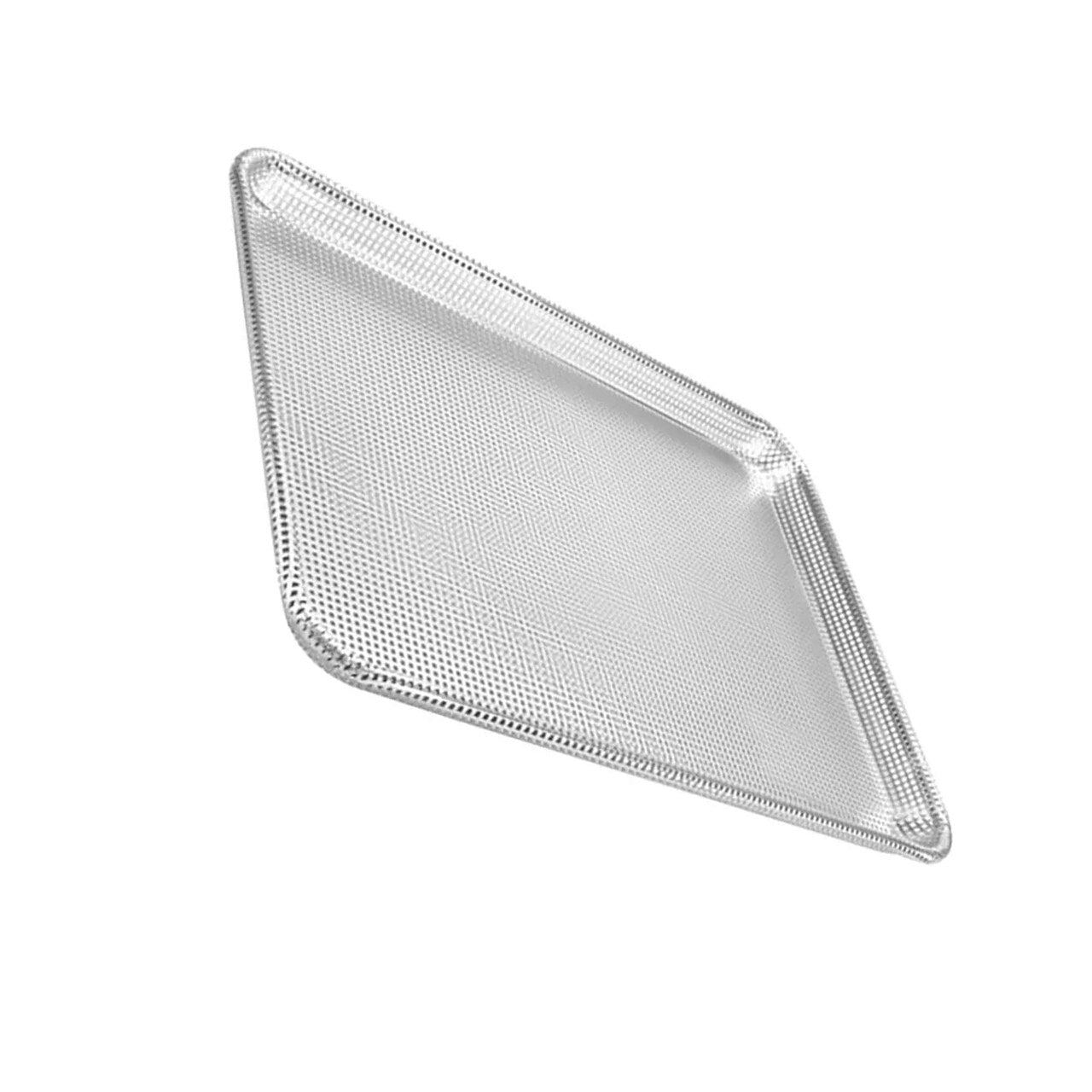 13" x 18" Half Size Perforated Sheet Pan 16 Gauge Aluminum Glazed Surface