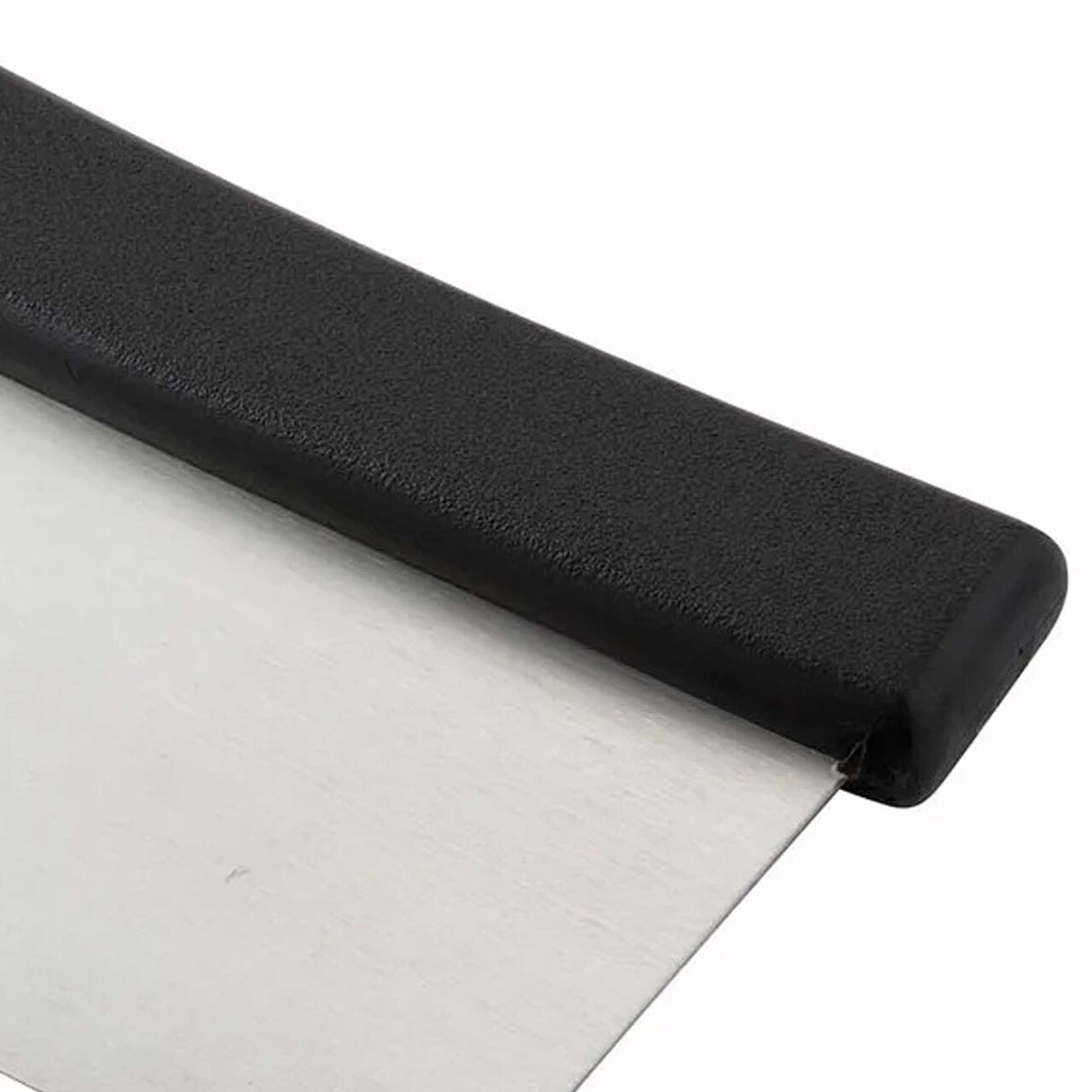 Dough Cutter & Scraper 6" x 3" Stainless Blade Black Handle