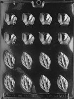 Acorns and Leaves Chocolate Mold