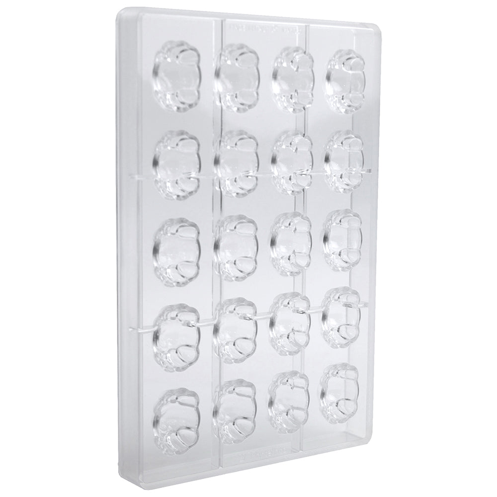 Martellato Polycarbonate Chocolate Mold 'Whisky' Spider, 20 Cavities