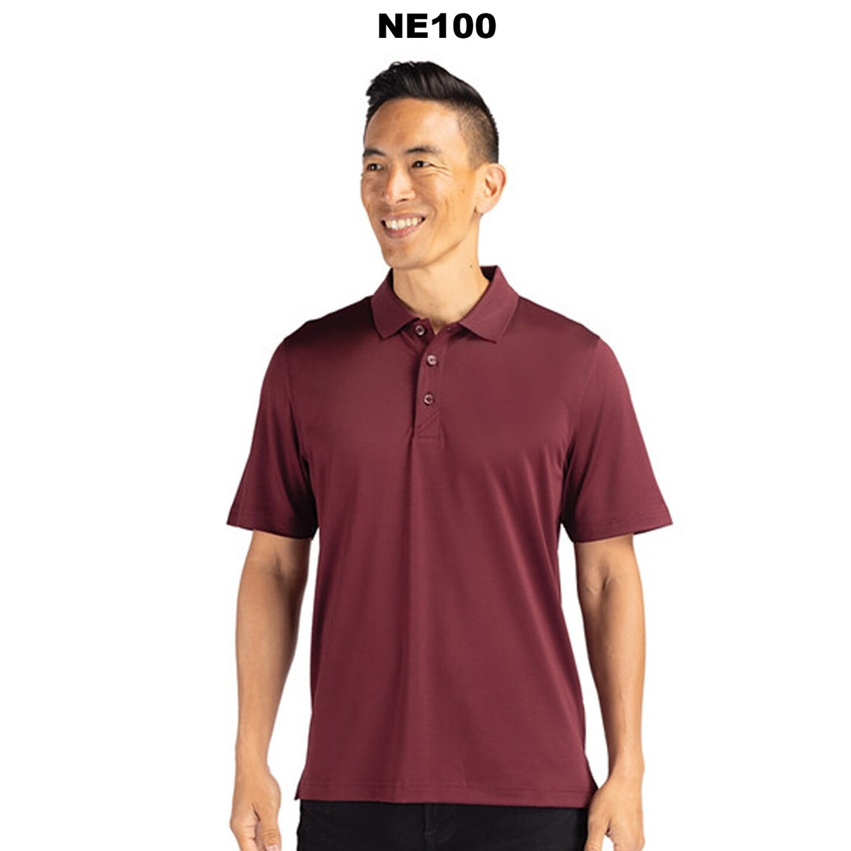 North® End Men's JAQ Snap-Up Stretch Performance Polo