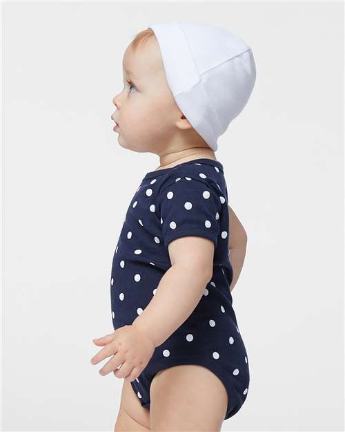 RADYAN® Infant Baby Rib Short Sleeve Bodysuit