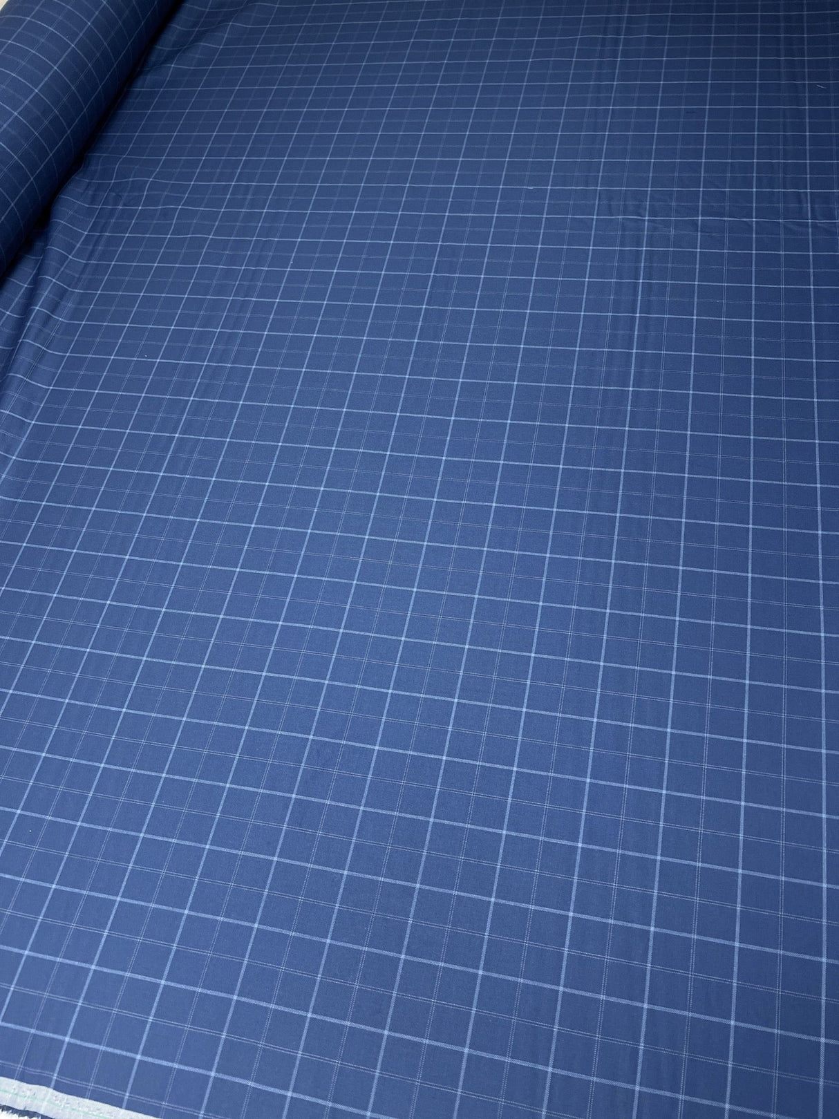 Polyester Twill Checked Fabric