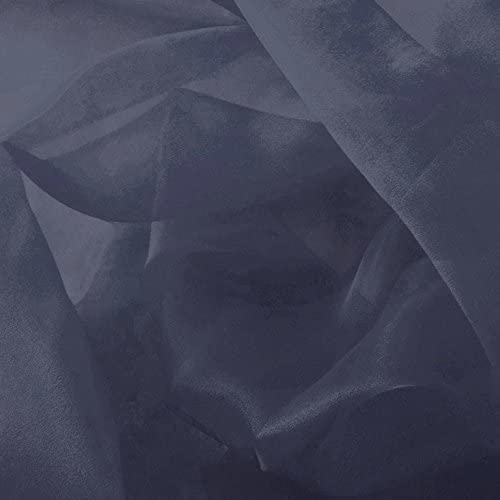 1 Yard Sheer Organza Fabric Crystal Sparkle 60 Inch Width for Dresses & Decor 100% Polyester