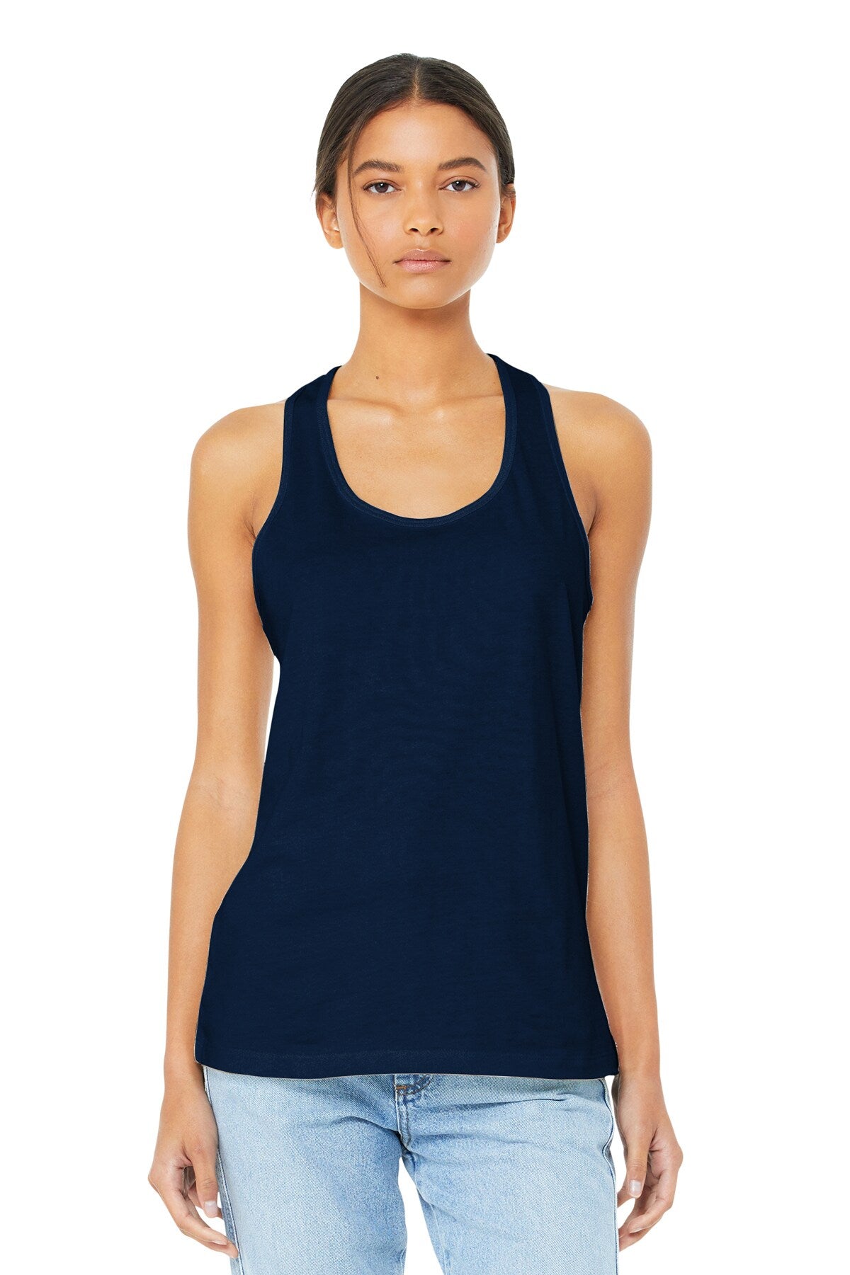 BELLA + CANVAS® Women's Jersey Racerback Tank - 6008