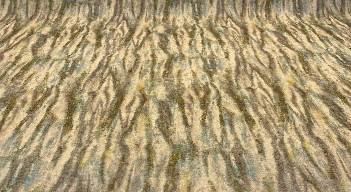 Waverly Blink Of An Eye 100 Percent Cotton Fabric - Glacier Beige, 54" Width, 13.50" Horizontal/Vertical Repeat (1 Yard)