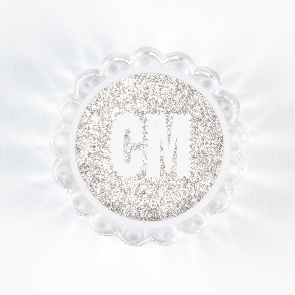 Colour Mill Silver Glitz Blend Edible Glitter, 10ml