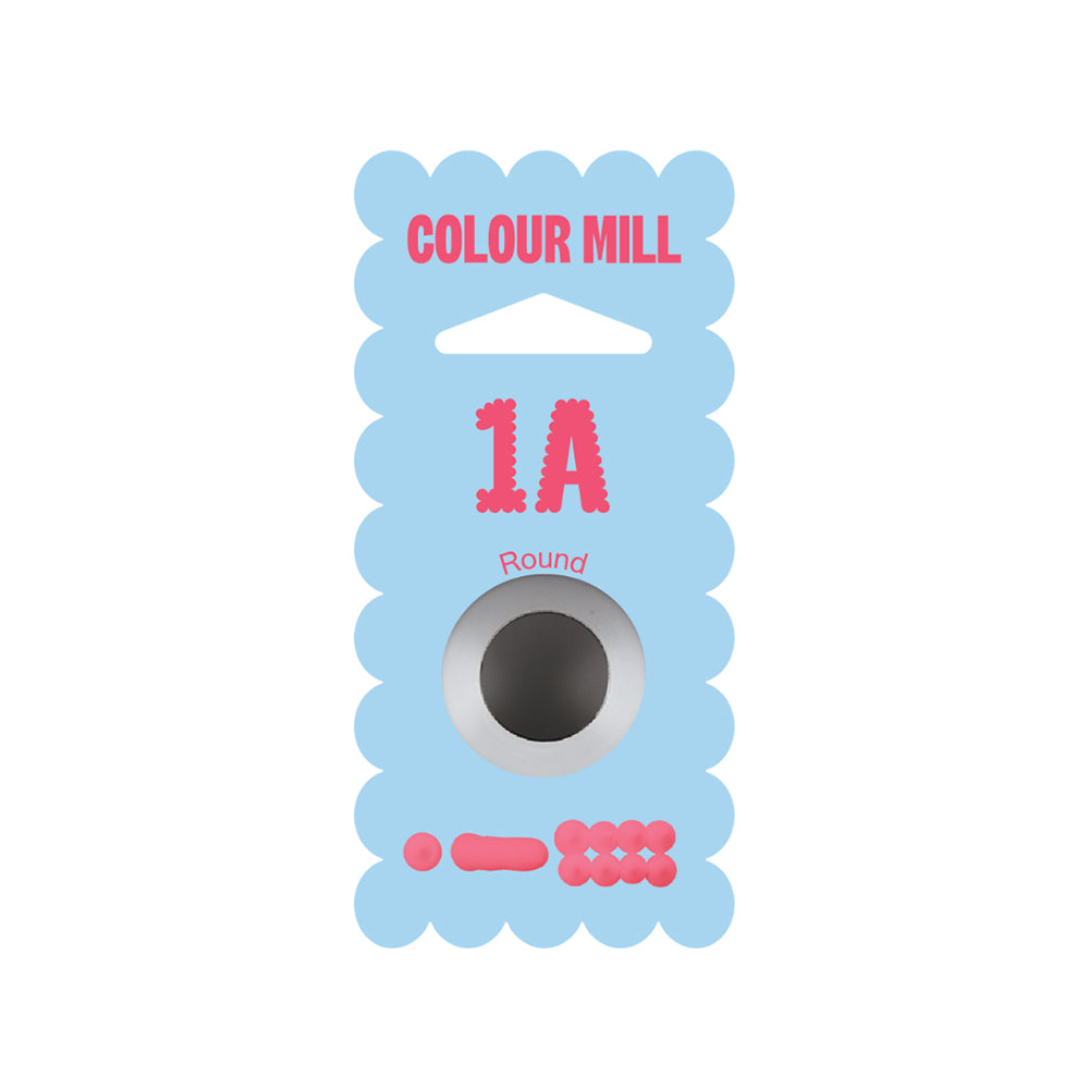 Colour Mill Medium Round Piping Tip #1A