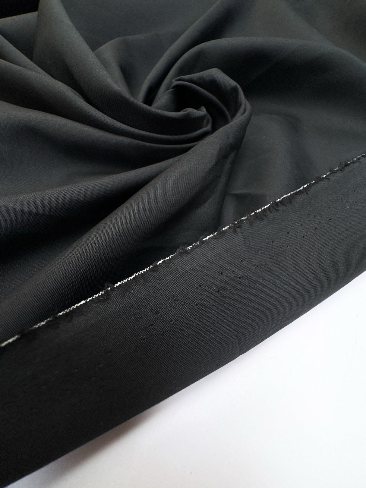 Cotton Woven Black Shirting Fabric