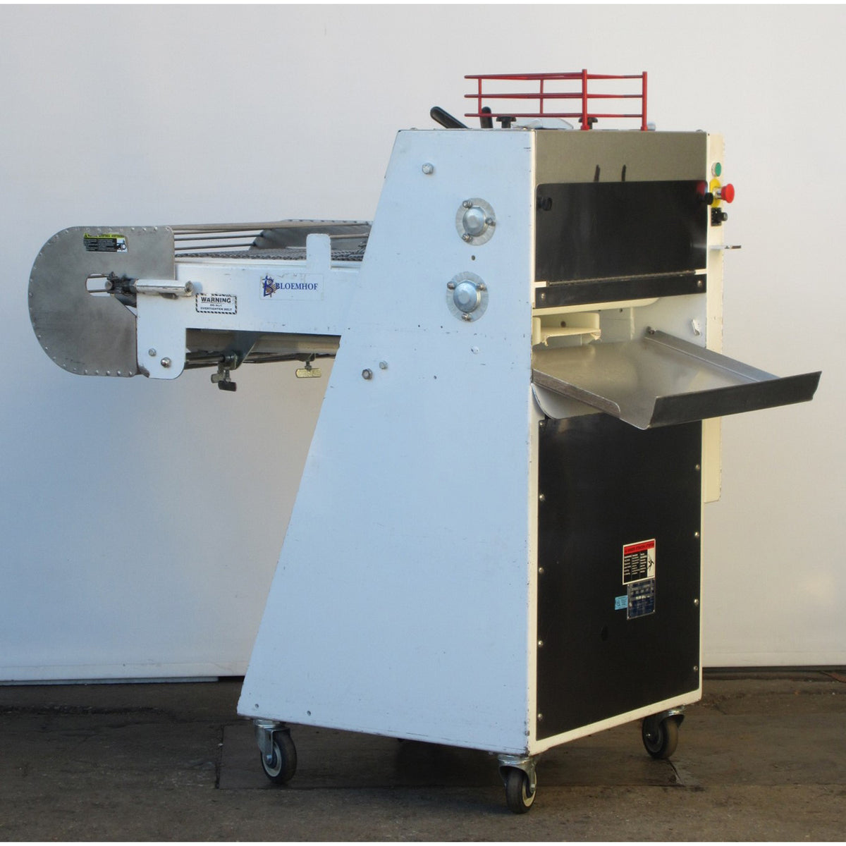 Bloemhof 860L Sheeter Moulder, Includes 2 Pressure Plates, Used Excellent Condition