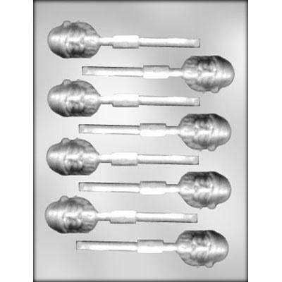 Santa Face Chocolate Sucker Mold