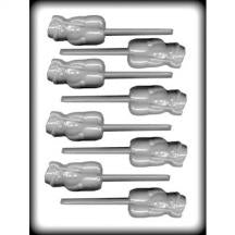 Snowman Sucker Hard Candy Mold