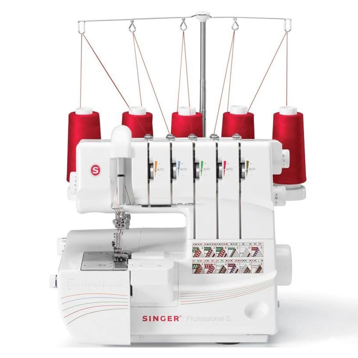 Serger Sewing Machine with Coverstitch