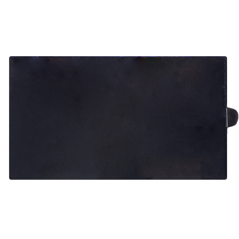 O'Creme Black Rectangular Mini Board with Tab, 4" x 2.3" - Pack of 100