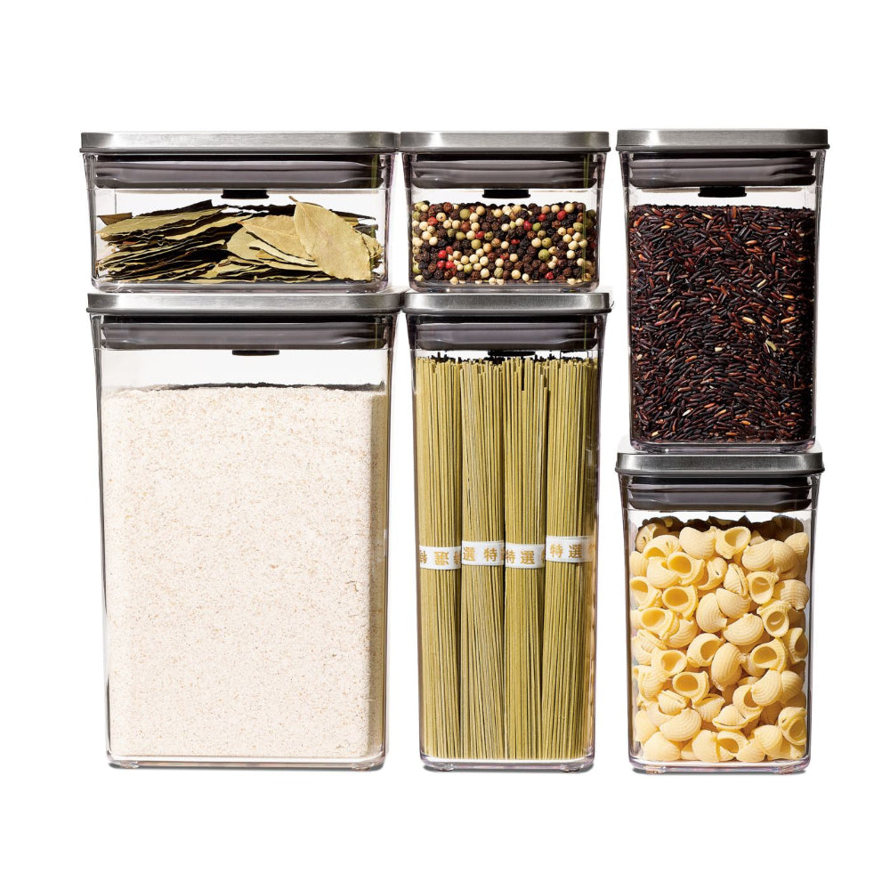OXO Steel 6 Piece POP Container Set