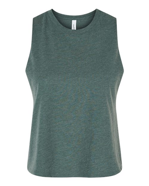 BELLA + CANVAS® Women's Racerback Crew Neck Crop Tank - 6682