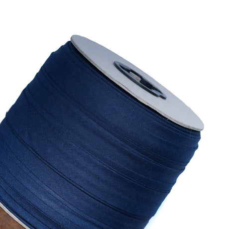 5 Yards Navy Polycotton Bias Tape 3/4" Durable Trim for Sewing, Crafts & Binding