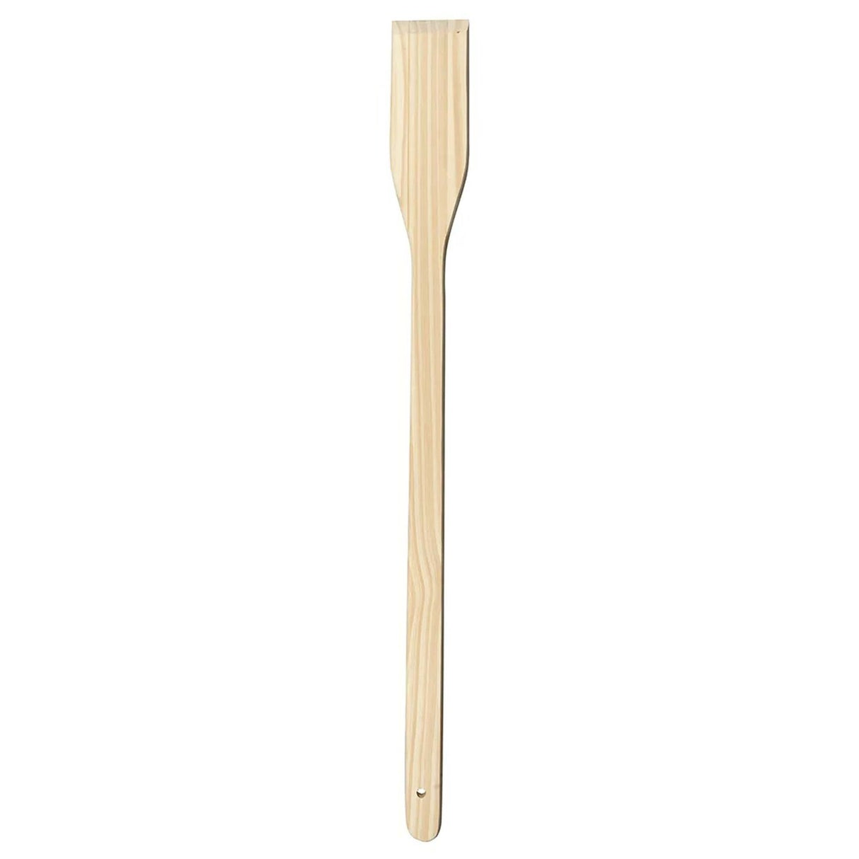 36" Wooden Stirring Paddle with Angled Edge