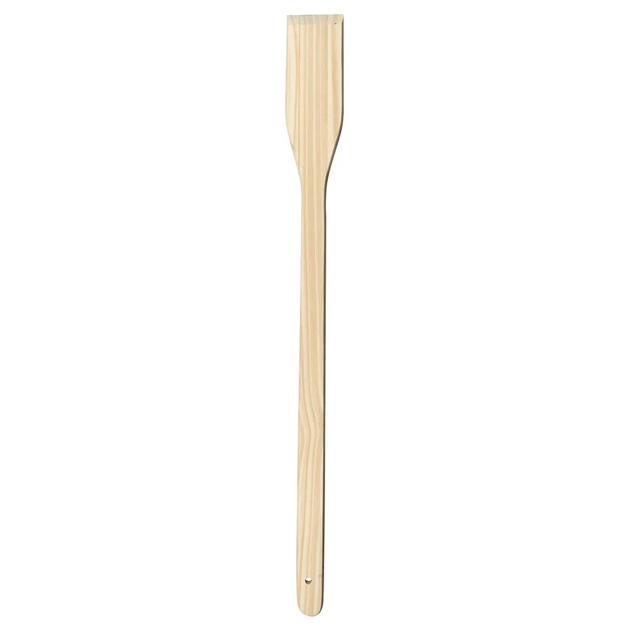 36" Wooden Stirring Paddle with Angled Edge