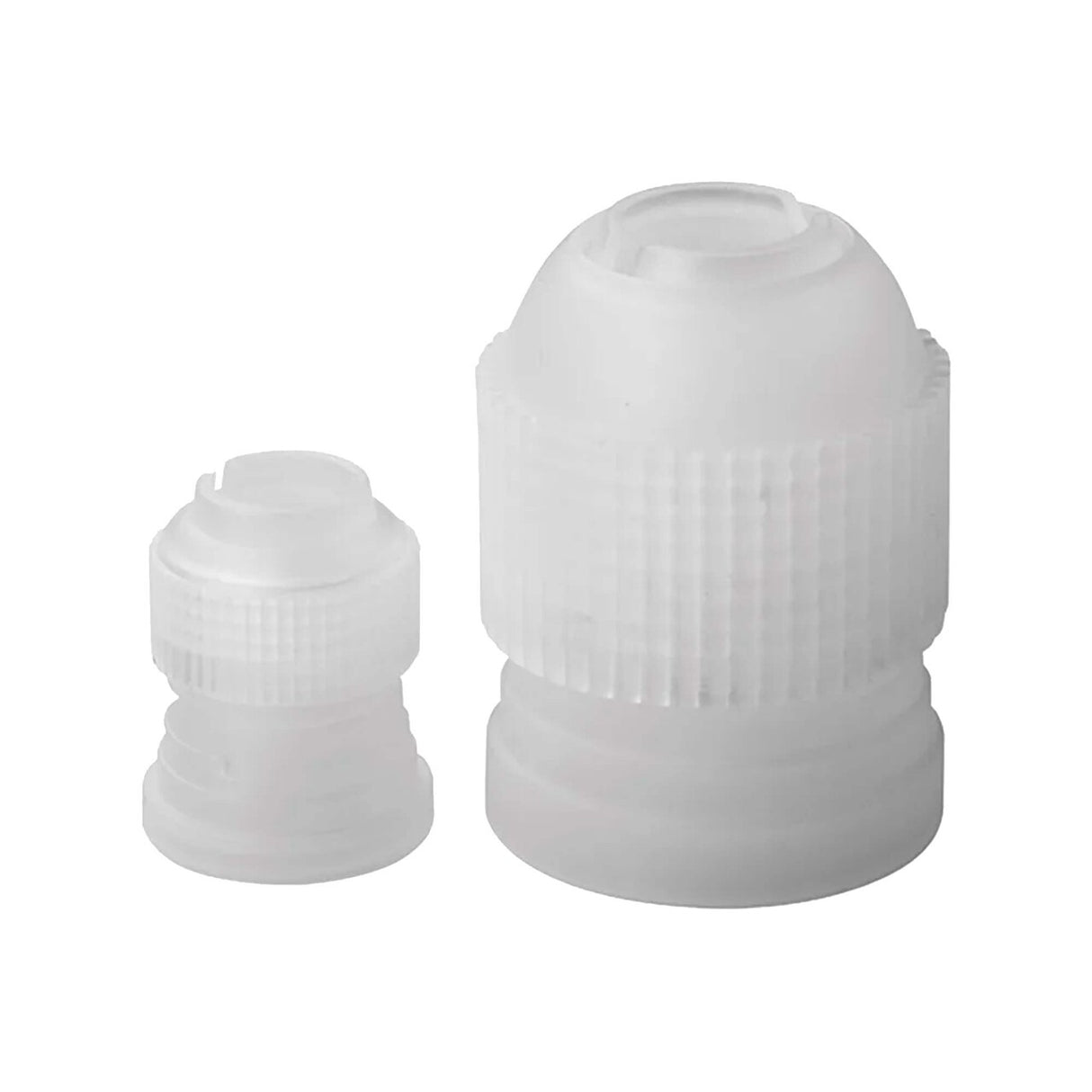 Cake Decorating Coupler Set 2 Piece Plastic Small & Large Sizes