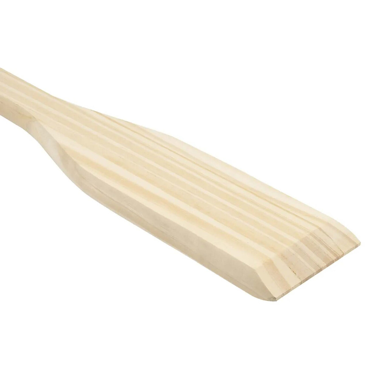 36" Wooden Stirring Paddle with Angled Edge