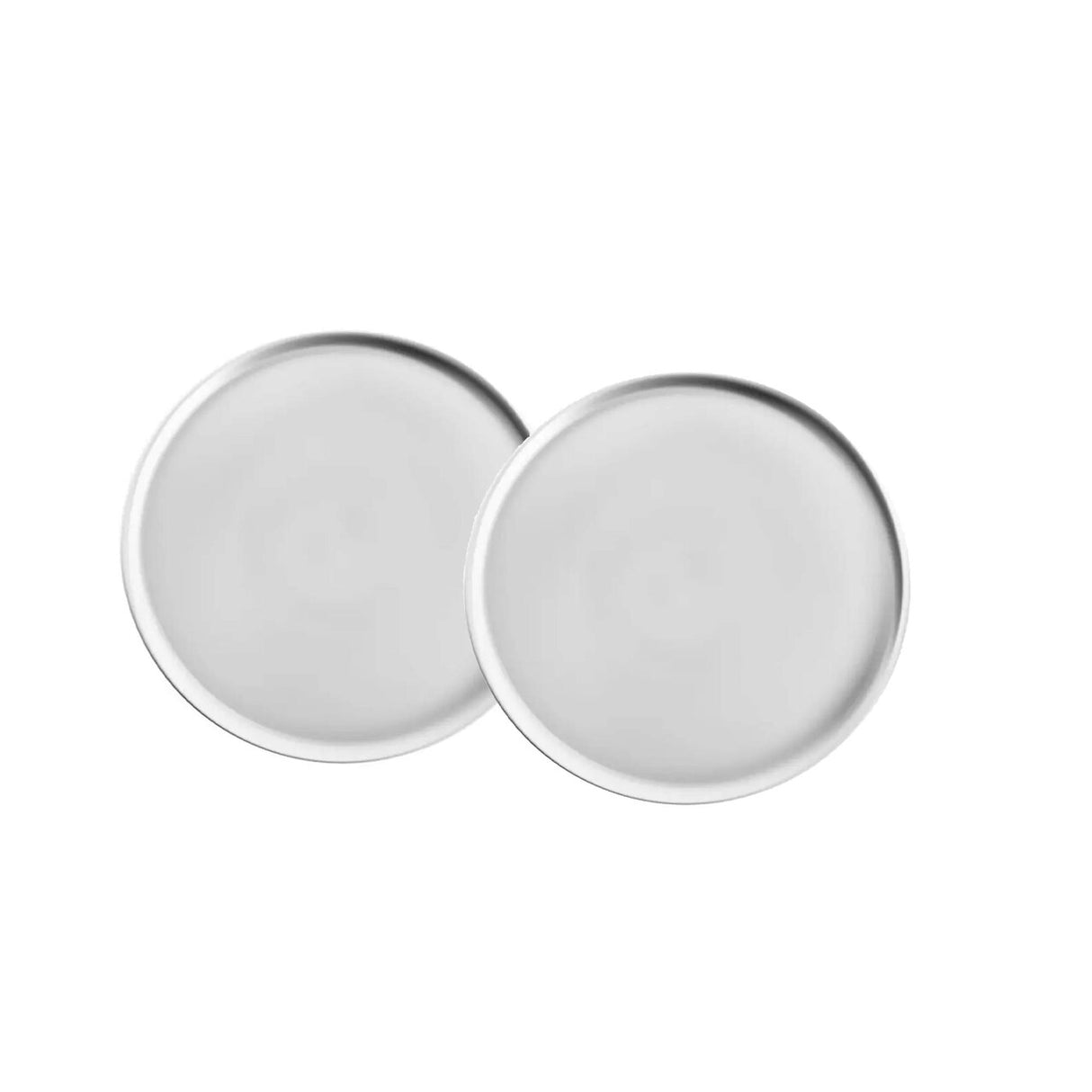 9" Round Coupe Aluminum Pizza Tray Solid