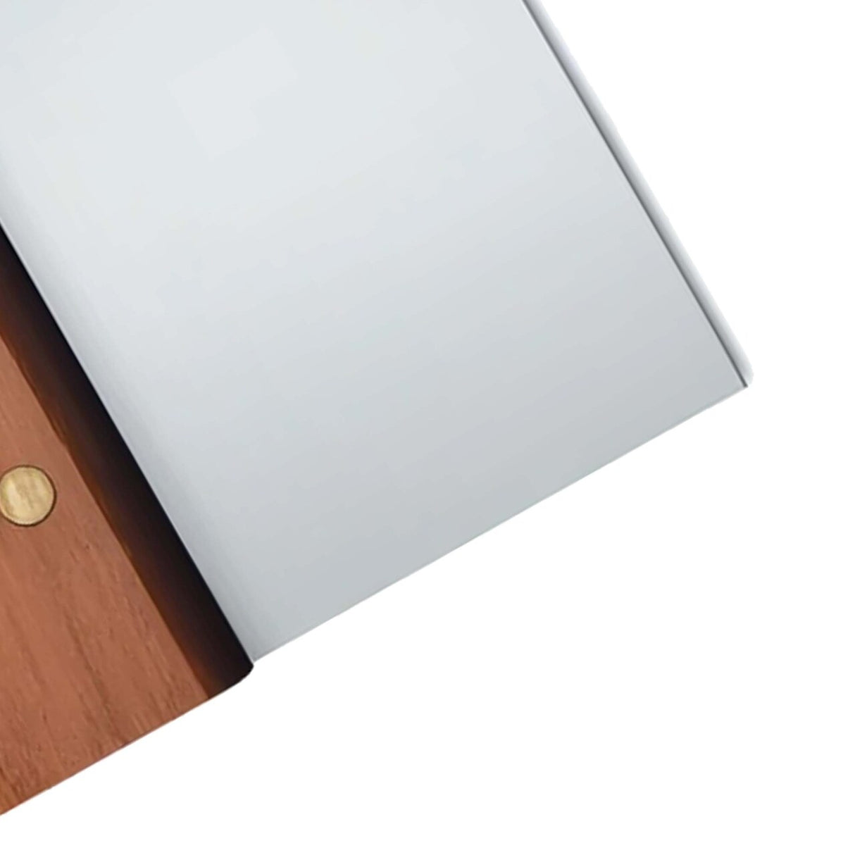 Dough Cutter & Scraper 6" x 3" Stainless Steel Blade Rosewood Handle