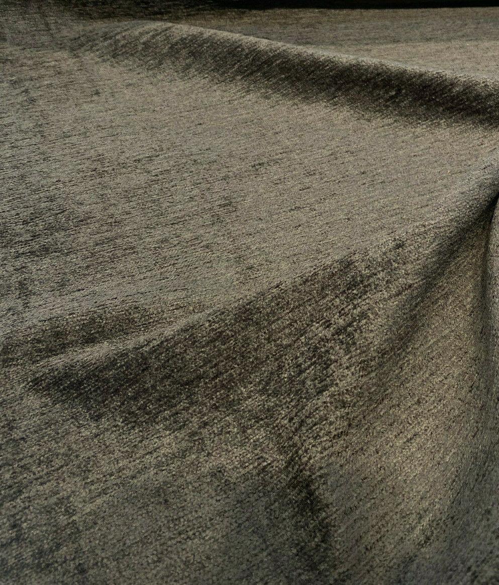 Soft Cuddle Chenille Acrylic Polyester Fabric - Espresso Brown Cuddle Pattern, 54" Width (1 Yard)