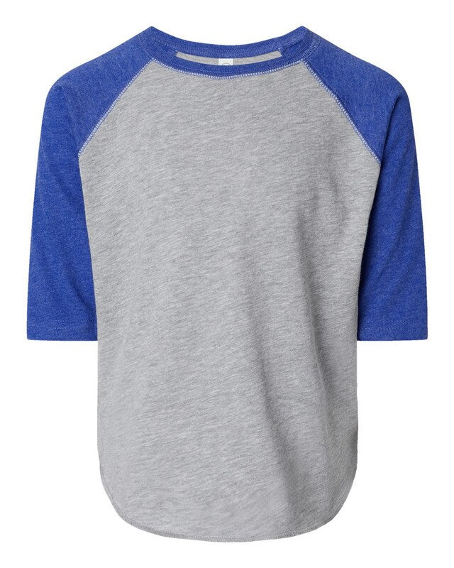 RADYAN® Comfortable Toddler Baseball 3/4 Sleeve Tee - 3330