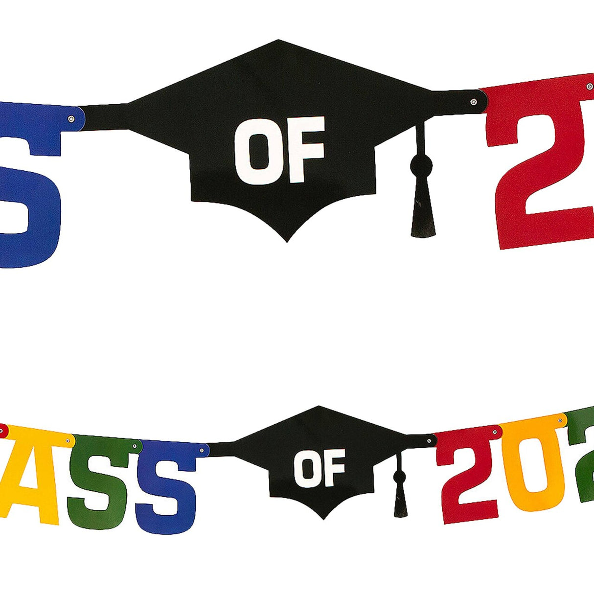 6 Ft. Graduation Party Class of 2025 Jointed Banner