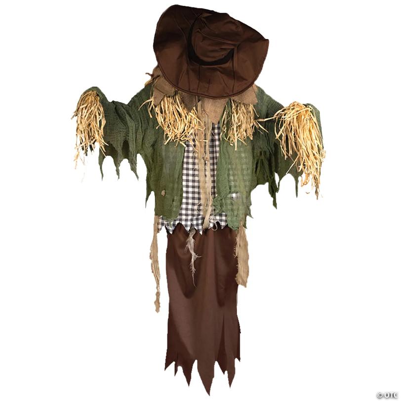 53" Animated Hanging Surprise Scarecrow Halloween Decoration