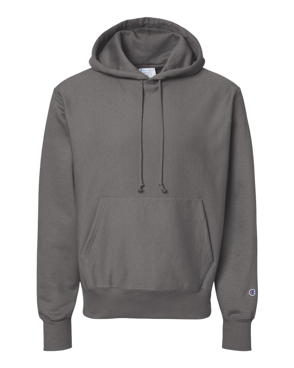 Champion® Reverse Weave Long Sleeve Hooded Sweatshirt