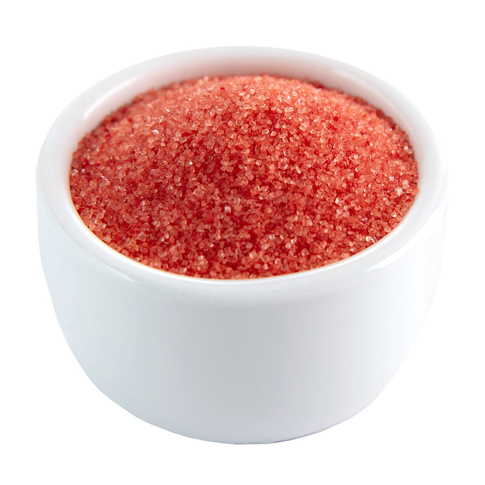 O'Creme Red Sanding Sugar, 3.5 oz.