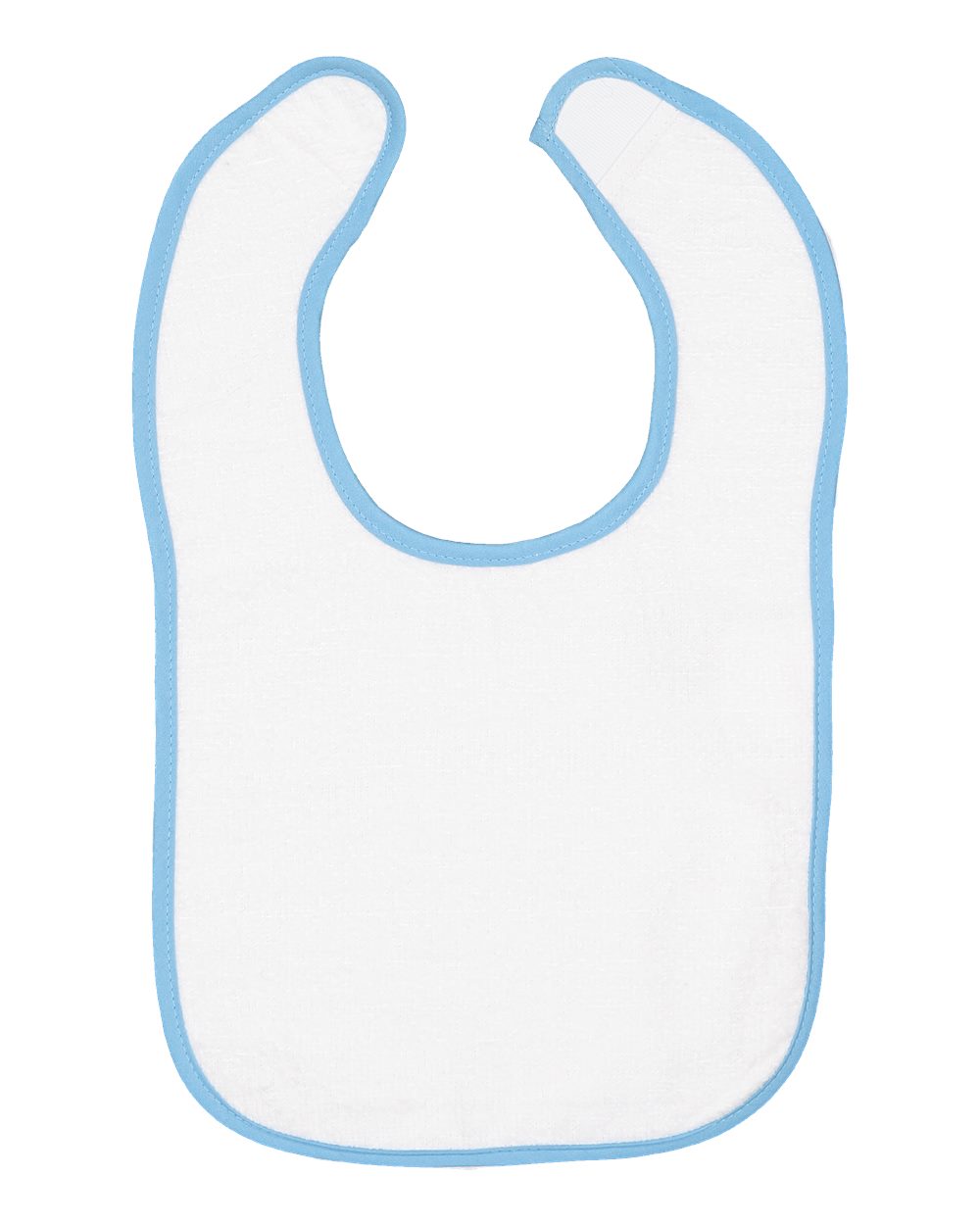 RADYAN® Contrast Trim Terry Bibs for Infants - 1003