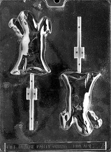 Ghost Lollipop Chocolate Mold