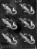 Rat Shaped Chocolate Mold - LPH056