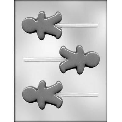 Gingerboy Sucker Chocolate Mold