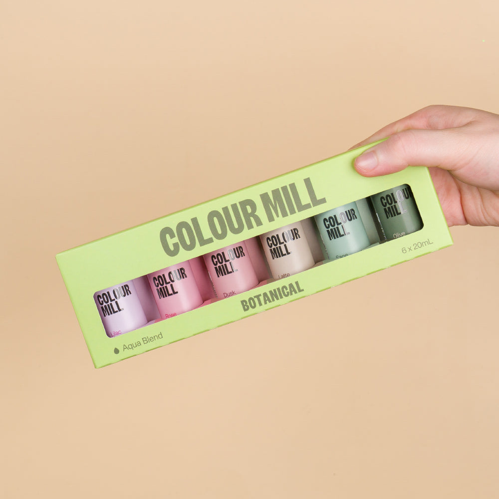 Colour Mill Aqua Blend Botanical Set, 20 ml - Pack of 6