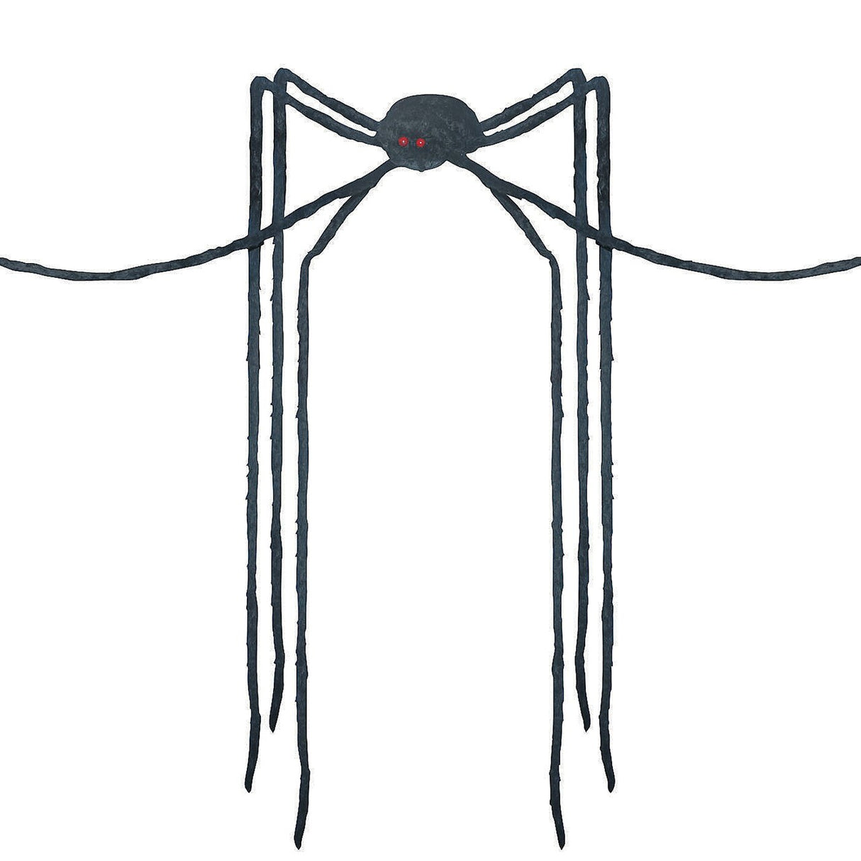Black Spider Decoration Daddy Long Legs Prop with Long Legs
