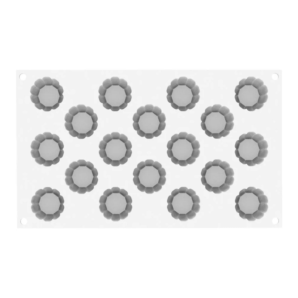 Silikomart CHARLOTTE XS 16 Silicone Mold, 18 Cavities