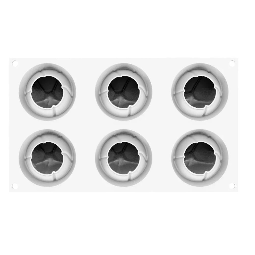 Silikomart ATOM 120 Silicone Mold, 6 Cavities