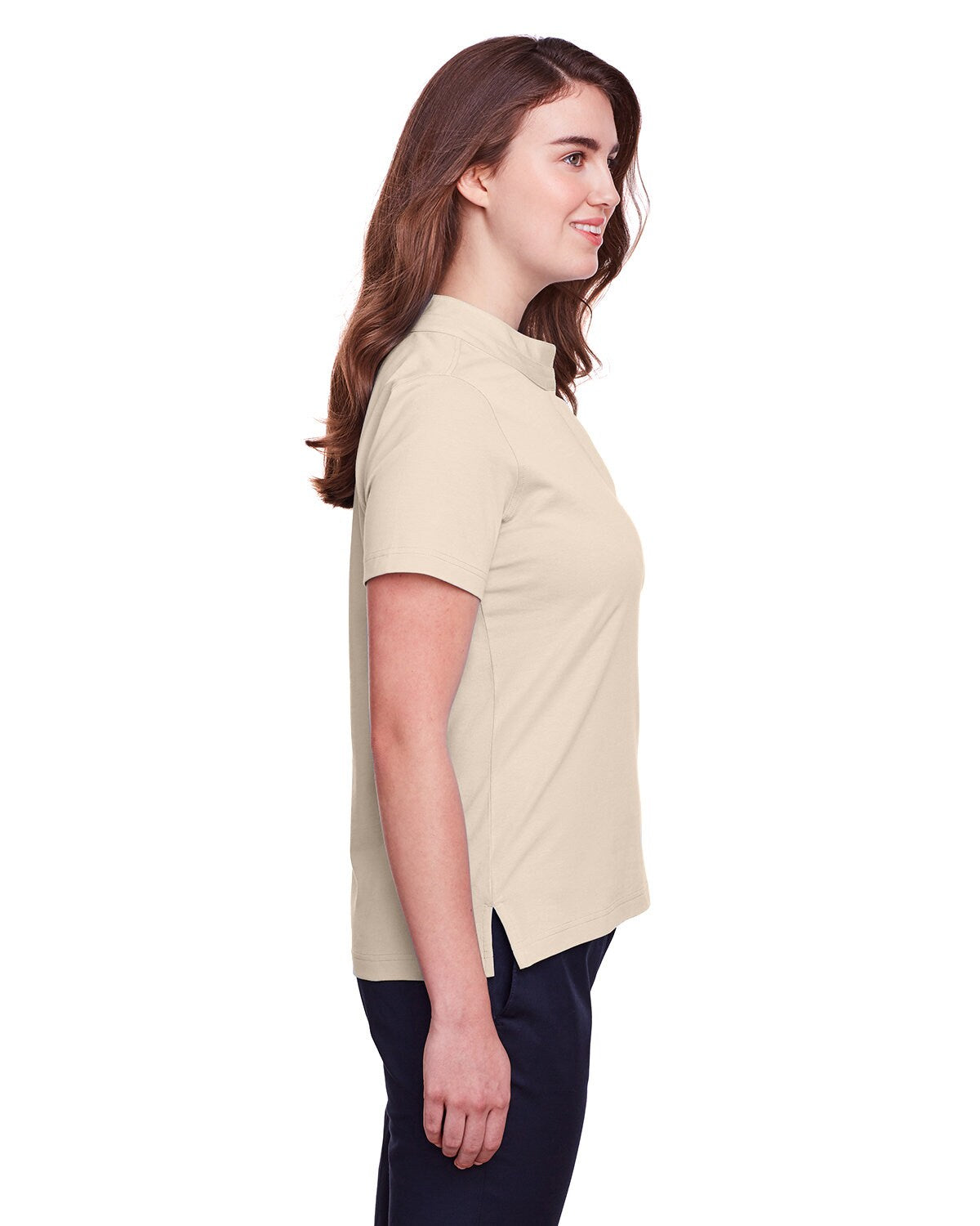 UltraClub® Ladies Lakeshore Stretch Cotton Performance Polo