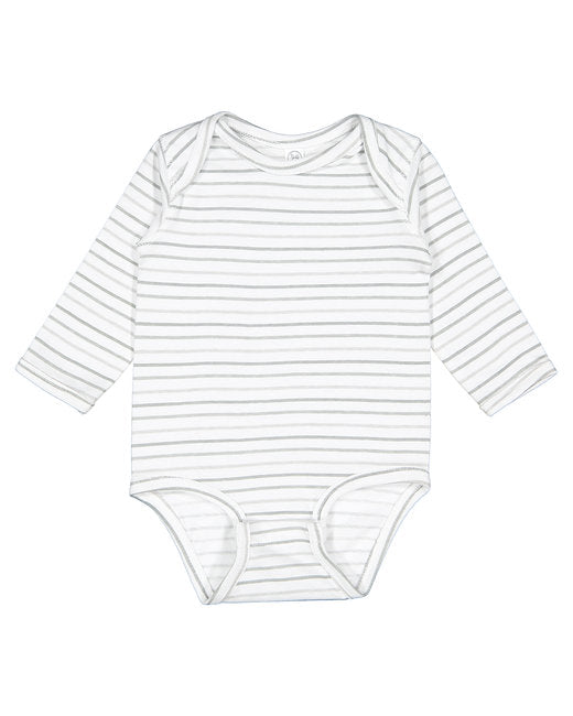 RADYAN® Infant Fine Jersey Long Sleeve Bodysuit