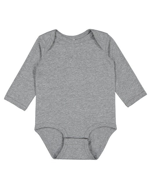 RADYAN® Infant Fine Jersey Long Sleeve Bodysuit