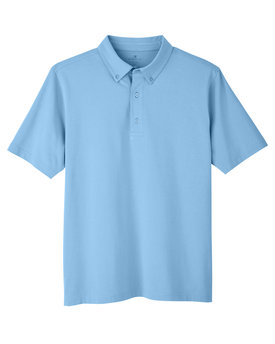 UltraClub® Men's Lakeshore Stretch Cotton Performance Polo