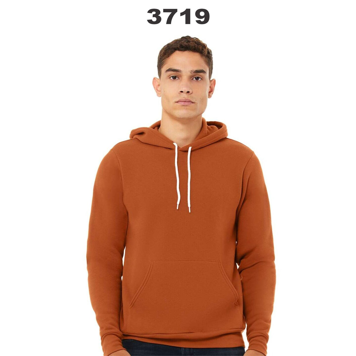 BELLA + CANVAS® Sponge Fleece Pouch Pocket Hoodie